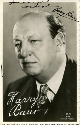 Lot 704 - BAUR HARRY: (1880-1943)