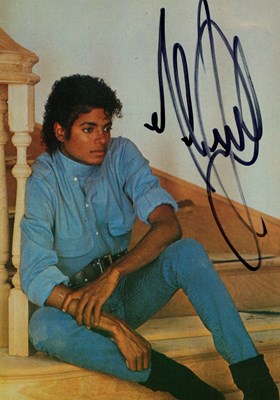 Lot 735 - JACKSON MICHAEL: (1958-2009)