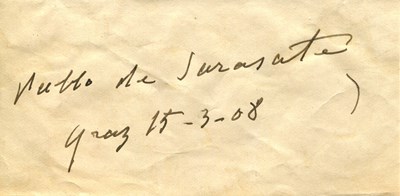 Lot 156 - SARASATE PABLO DE: (1844-1908)