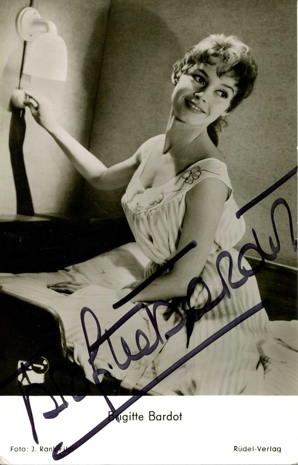 Lot 50 - BARDOT BRIGITTE: (1934-2025)