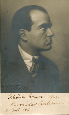 Lot 157 - HUBERMAN BRONISLAW: (1882-1947)
