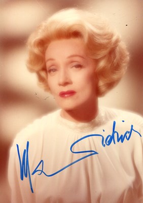 Lot 687 - DIETRICH MARLENE: (1901-1992)
