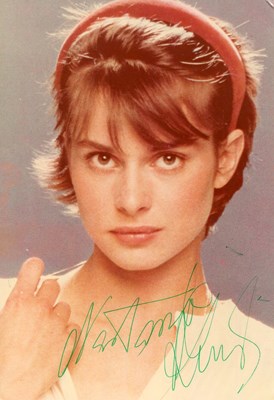 Lot 709 - KINSKI NASTASSJA: (1961- )