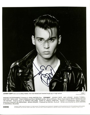 Lot 703 - DEPP JOHNNY: (1963- )