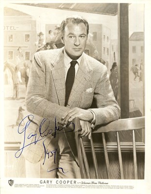 Lot 664 - COOPER GARY: (1901-1961)