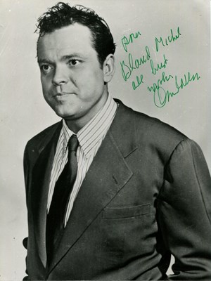 Lot 662 - WELLES ORSON: (1915-1985)