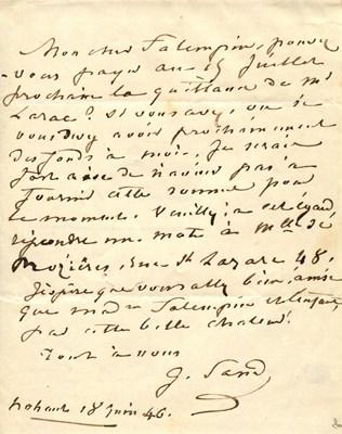Lot 983 - SAND GEORGE: (1804-1876)