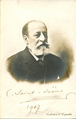 Lot 740 - SAINT-SAENS CAMILLE: (1835-1921)