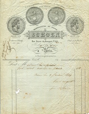 Lot 572 - [DUPLESSIS MARIE]: (1824-1847)