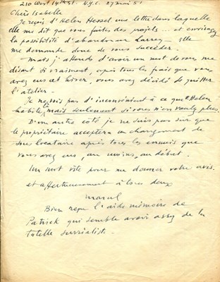 Lot 866 - DUCHAMP MARCEL: (1887-1968)