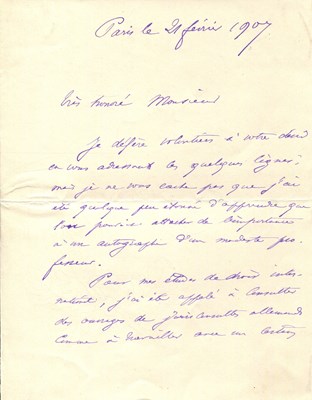 Lot 1075 - RENAULT LOUIS: (1843-1918)
