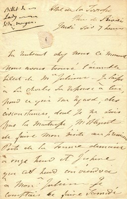 Lot 1020 - MORGAN SYDNEY, LADY: (c.1778-1859)