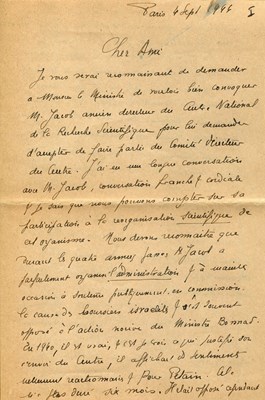 Lot 1094 - JOLIOT-CURIE FRÉDÉRIC: (1900-1958)