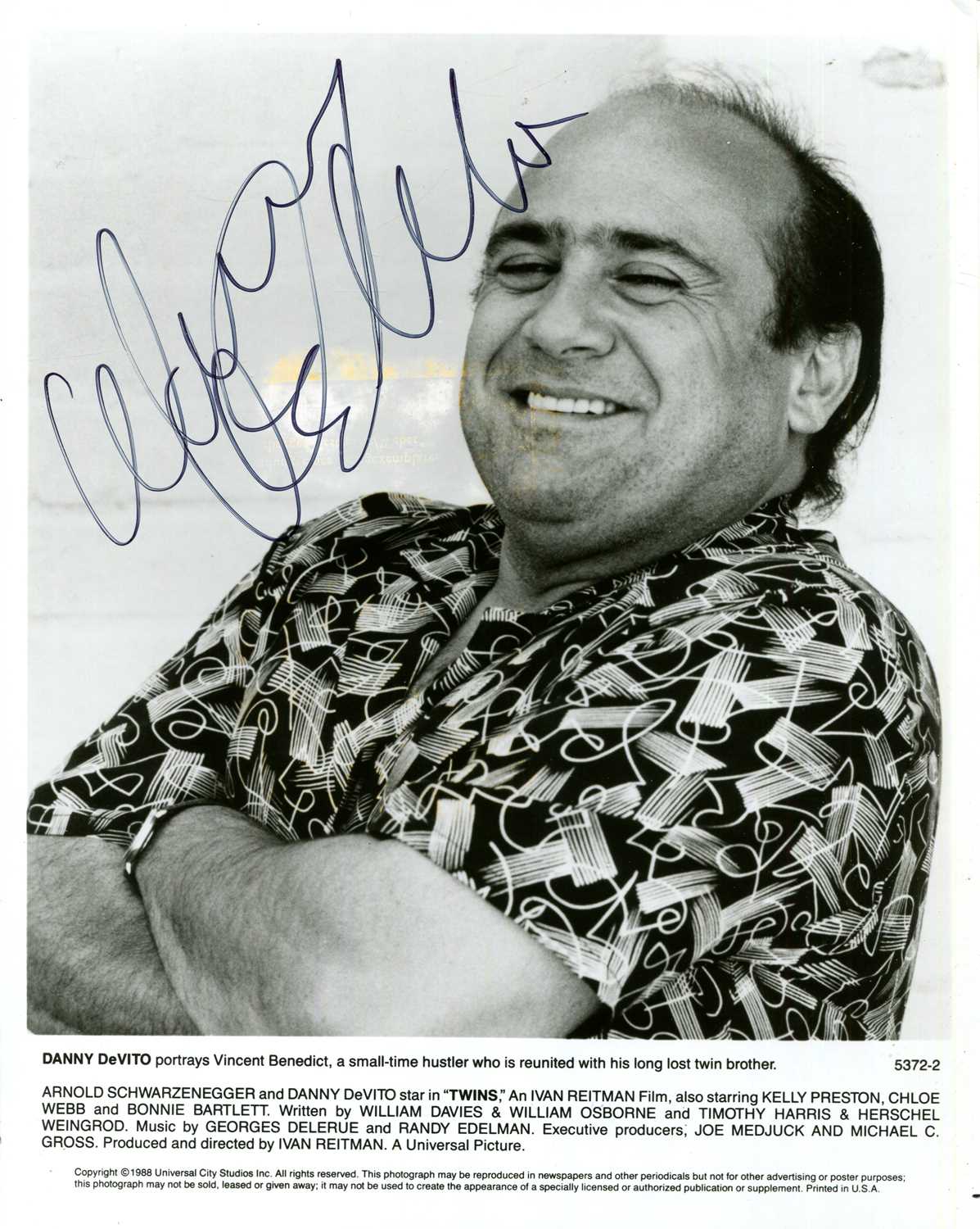 Lot 86 - DEVITO DANNY: (1944- )