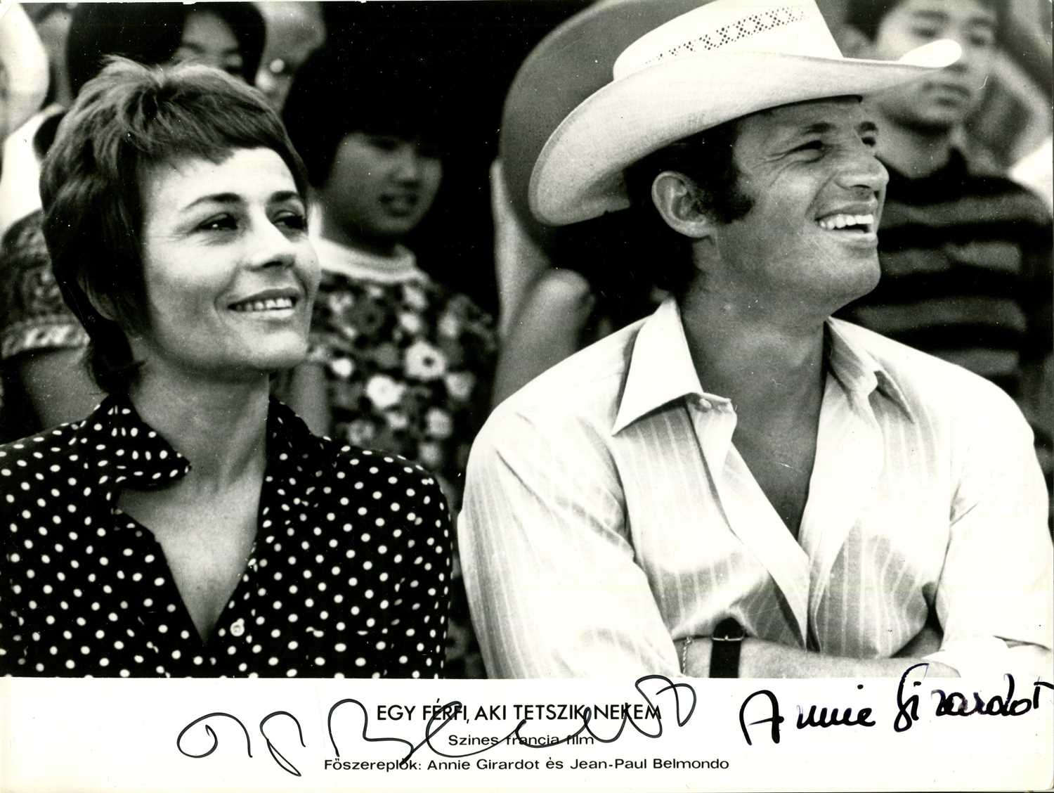 Lot 48 - BELMONDO JEAN-PAUL & GIRARDOT ANNIE