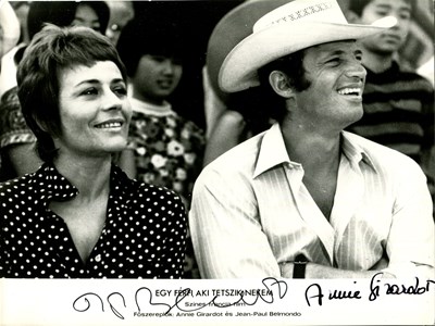 Lot 48 - BELMONDO JEAN-PAUL & GIRARDOT ANNIE