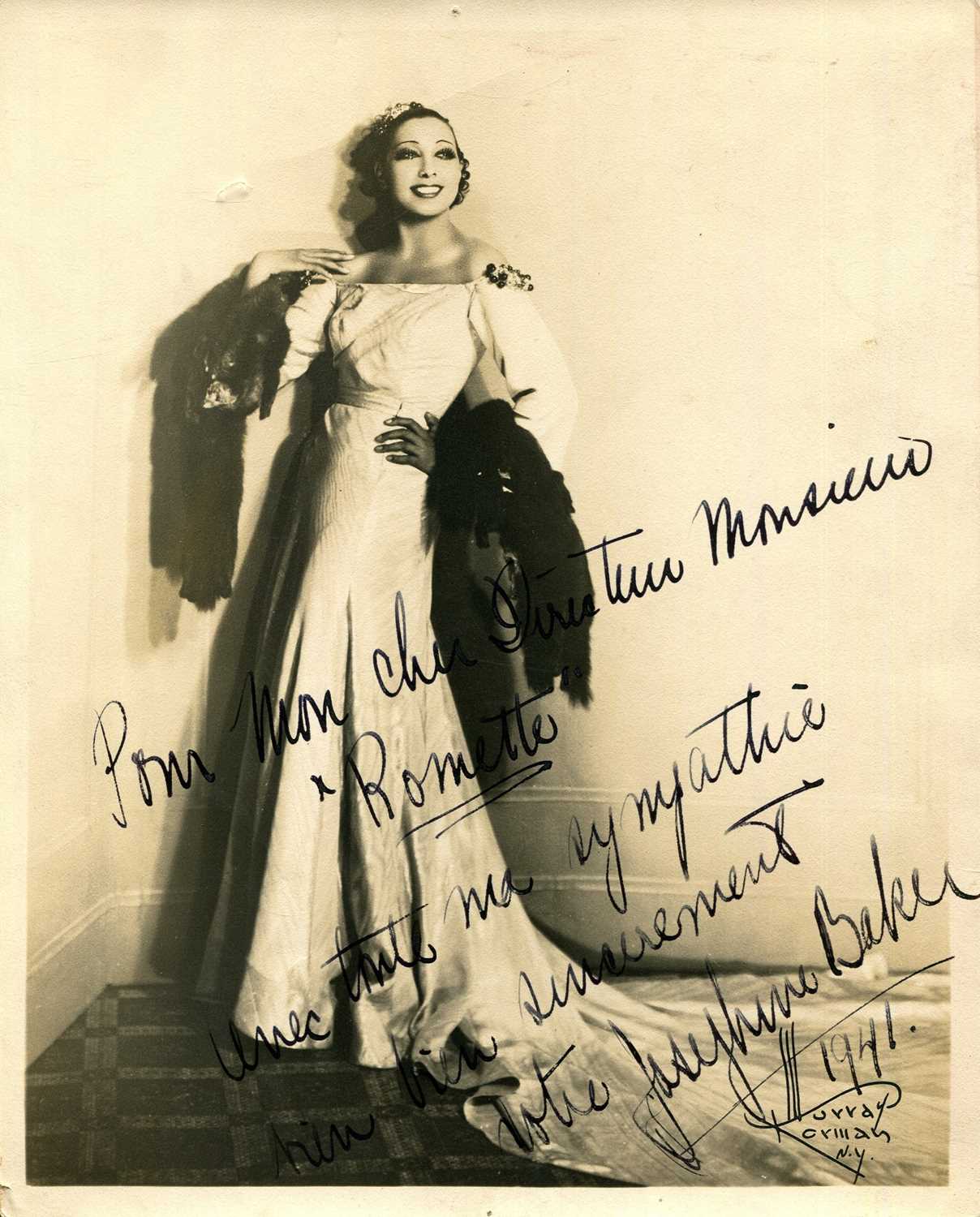 Lot 222 - BAKER JOSEPHINE: (1906-1975)