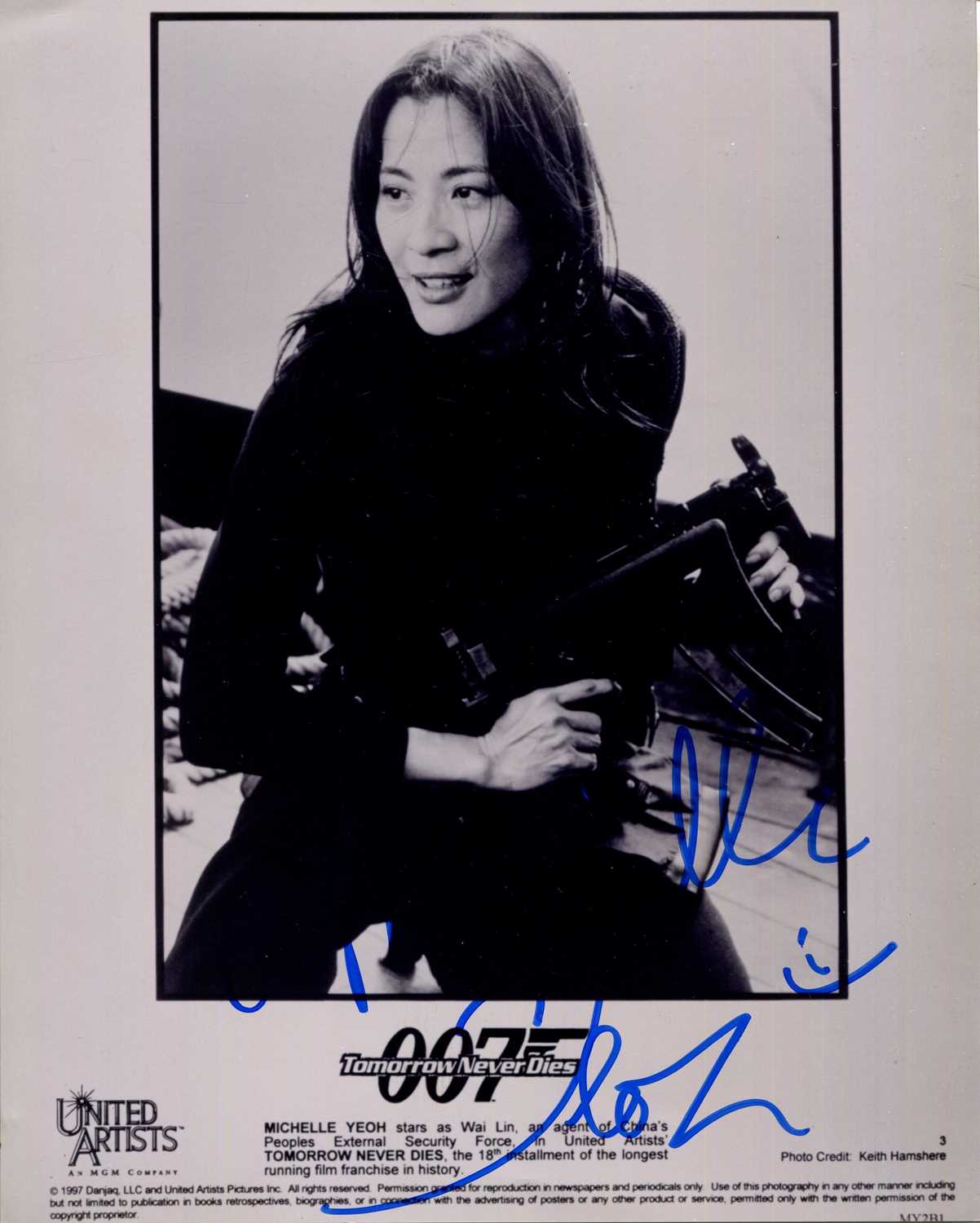 Lot 80 - JAMES BOND: YEOH MICHELLE (1962- )