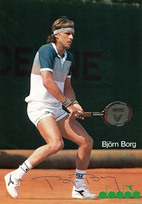Lot 123 - BORG BJORN: (1956- )