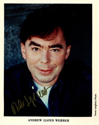 Lot 324 - LLOYD WEBBER ANDREW: (1948- )