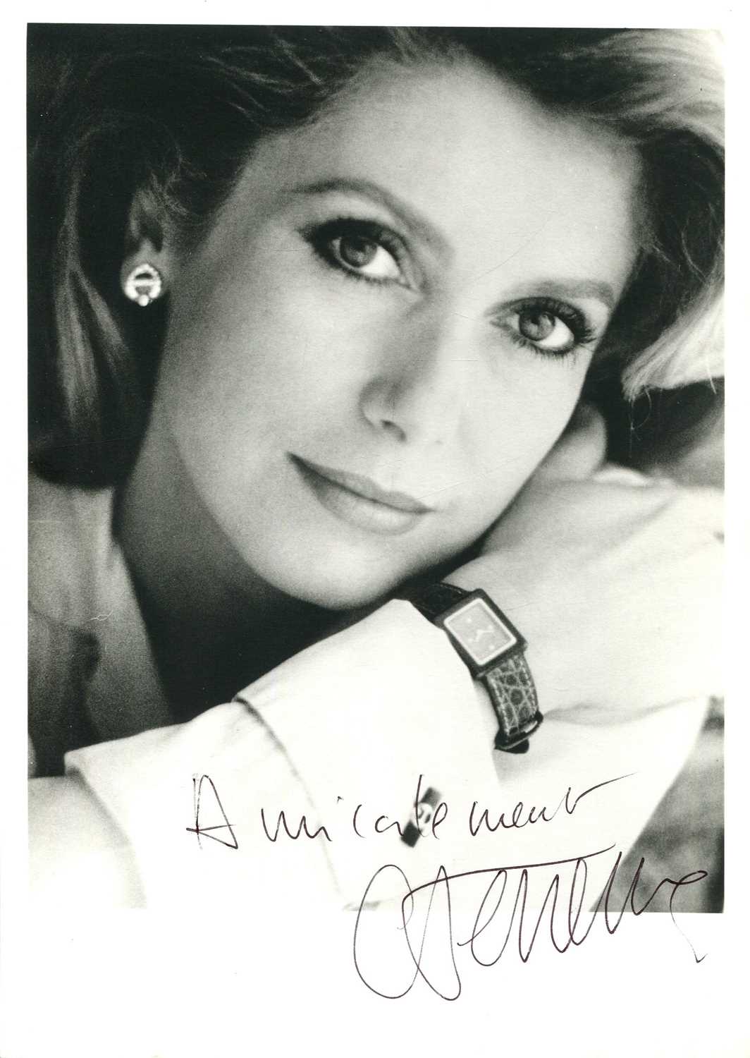 Lot 52 - DENEUVE CATHERINE: (1943- )