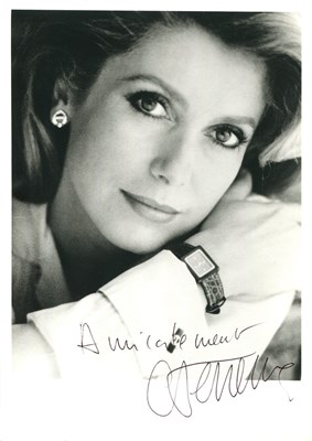 Lot 52 - DENEUVE CATHERINE: (1943- )