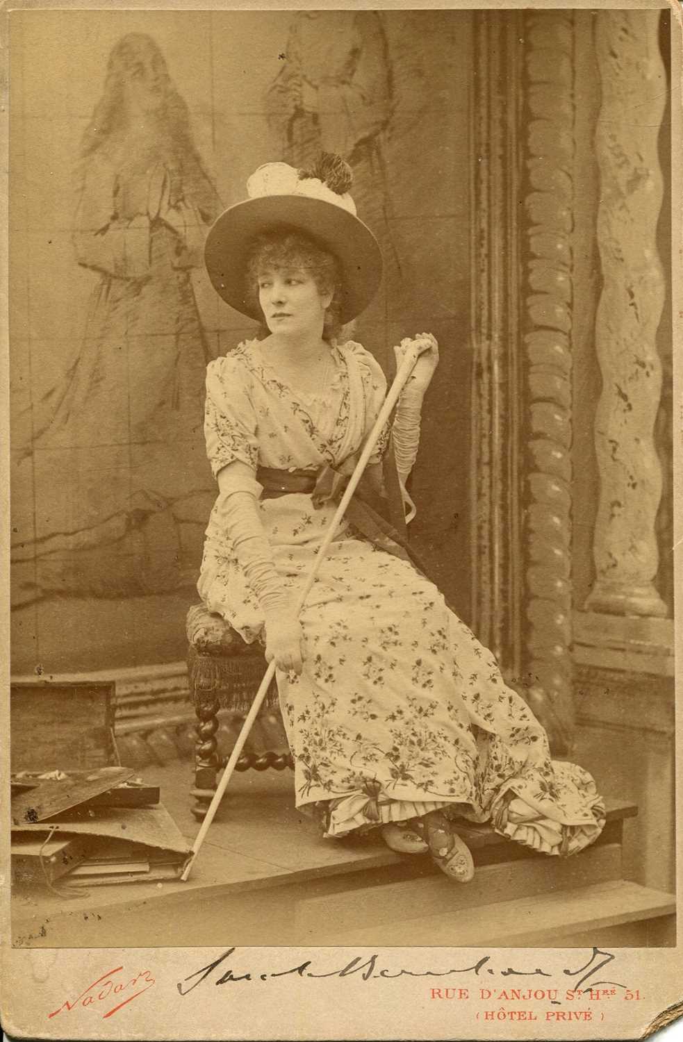 Lot 219 - BERNHARDT SARAH: (1844-1923)