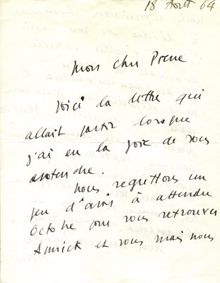 Lot 886 - SOULAGES PIERRE: (1919-2022)