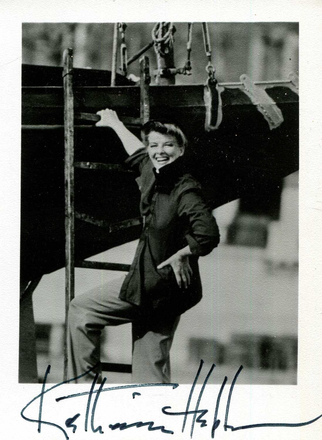 Lot 17 - HEPBURN KATHARINE: (1907-2003)