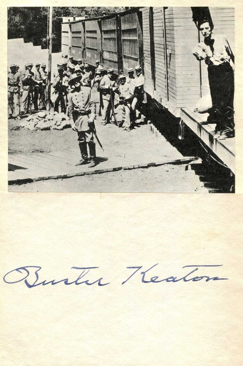 Lot 31 - KEATON BUSTER: (1895-1966)