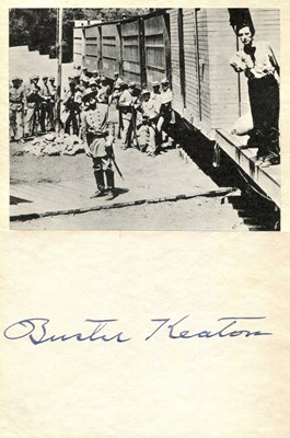 Lot 31 - KEATON BUSTER: (1895-1966)