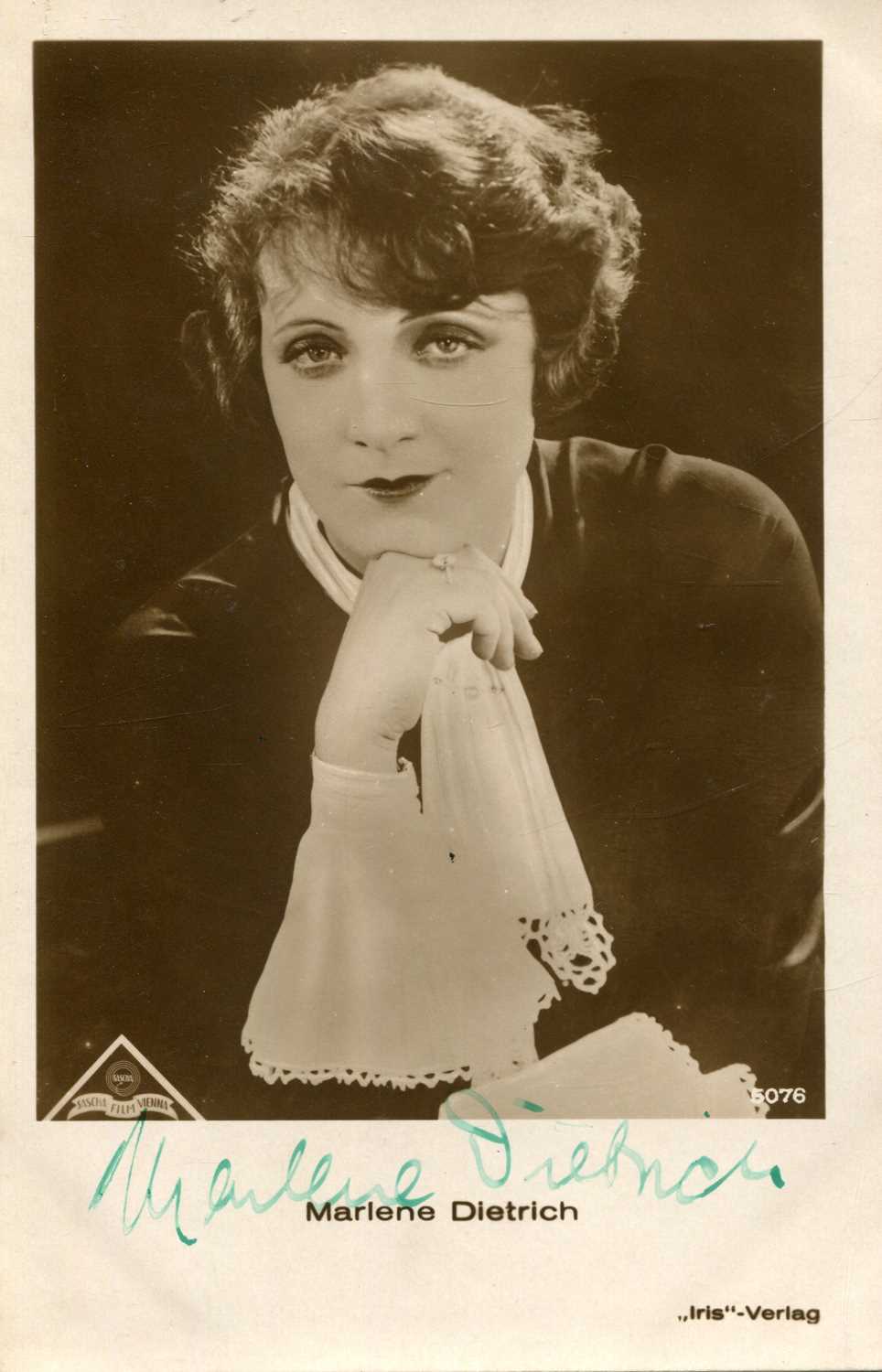 Lot 40 - DIETRICH MARLENE: (1901-1992)