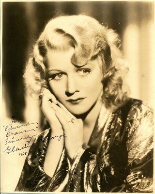 Lot 354 - GEORGE GLADYS: (1904-1954)
