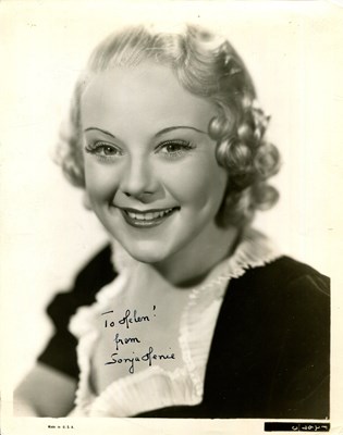 Lot 356 - HENIE SONJA: (1912-1969)