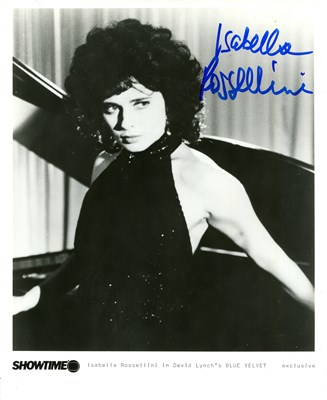 Lot 377 - ROSSELLINI ISABELLA: (1952- )