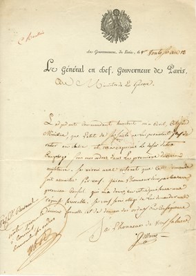 Lot 1155 - MURAT JOACHIM: (1767-1815)