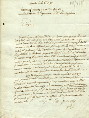 Lot 1149 - GROUCHY EMMANUEL DE: (1766-1847)