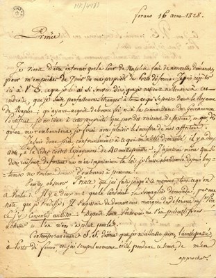 Lot 1170 - BONAPARTE JEROME: (1784-1860)