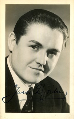 Lot 162 - BJORLING JUSSI: (1911-1960)
