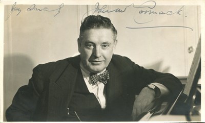 Lot 161 - MCCORMACK JOHN: (1884-1945)