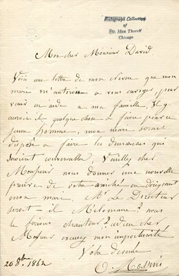 Lot 575 - PÉLISSIER OLYMPE: (1799-1878)