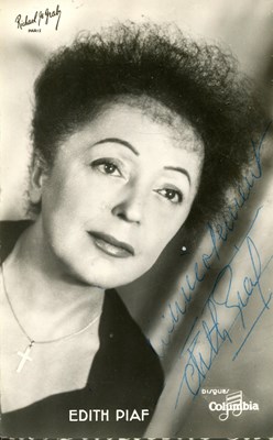 Lot 518 - PIAF EDITH: (1915-1963)