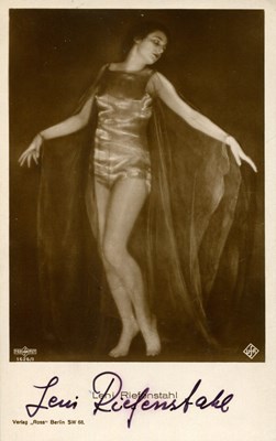 Lot 315 - RIEFENSTAHL LENI: (1902-2003)