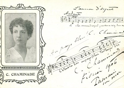 Lot 745 - CHAMINADE CÉCILE: (1857-1944)
