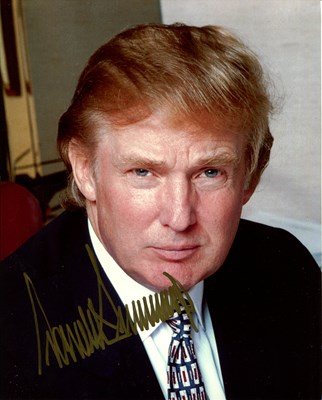 Lot 1280 - TRUMP DONALD: (1946- )