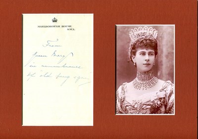 Lot 1223 - MARY OF TECK: (1867-1953)