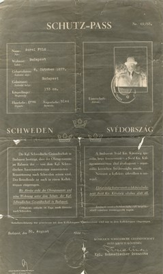 Lot 622 - [WALLENBERG RAOUL]: (1912-1945)