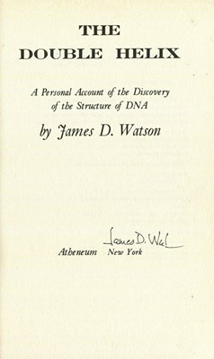 Lot 1095 - WATSON JAMES D.: (1928-2025)