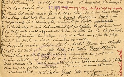 Lot 1113 - KOLBE BRUNO: (1850-1925)