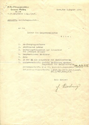 Lot 644 - RESCHNY HERMANN: (1898-1971)